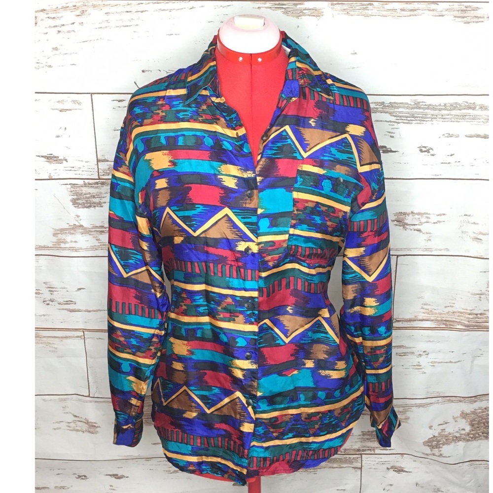 ✨ Vintage Women’s Aztec Top✨